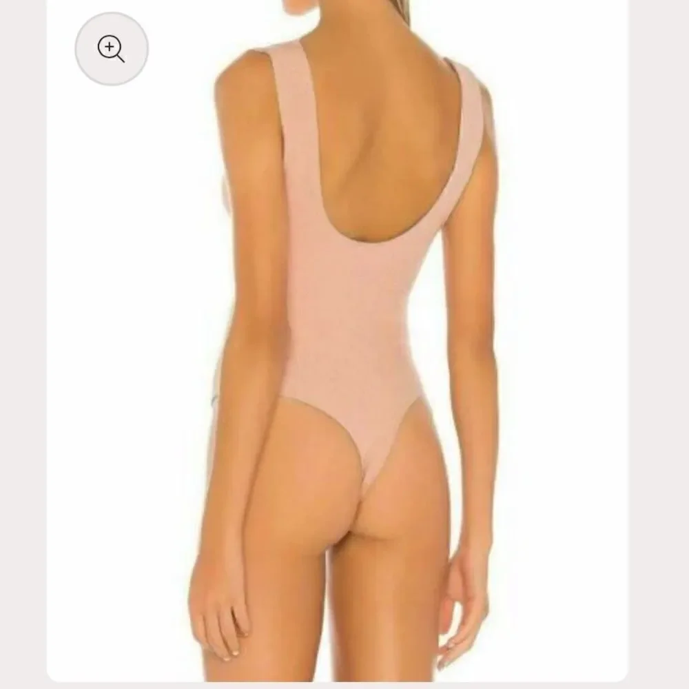 Free People First Call Blush Pink Bodysuit